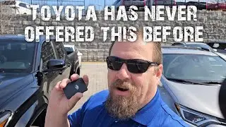 Toyota has never offered this before!