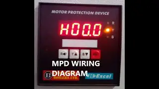 WIRING DIAGRAM OF MOTOR PROTECTION DEVICE