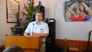 Церковь ЕХБ города Боброва - Славик Ростовцев (Рождественская проповедь)