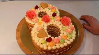 Торт Цифра На 8 Марта