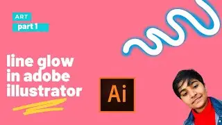 glow lines in adobe illustrator│ZayanWaseem