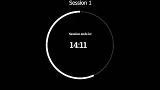 25 10 Pomodoro Technique - Study Timer - No Music Version - 6 Hours