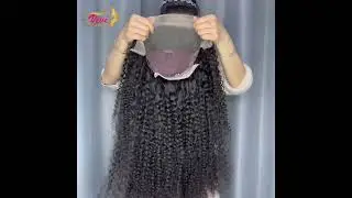 Natural-looking Kinky curly wigs 