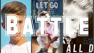 MattyB VS Johnny Orlando VS Carson Lueders (Original songs BATTLE!!!) Blue skies / Let Go / All Day