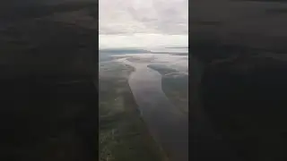 Братский аэропорт, Братскся ГЭС с борта самолета август 2020г