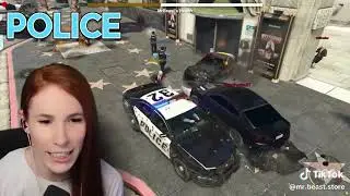 "Ultimate Showdown: GTA5 قراند 5 - Insane 100 Million Rumble Between Cops and Gangs!"