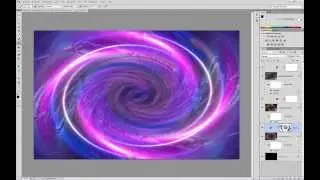 Wallpapers met gloedeffecten