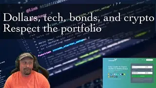 Dollars, tech, bonds, and crypto. Respect the portfolio