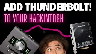Add Thunderbolt to your HACKINTOSH PC