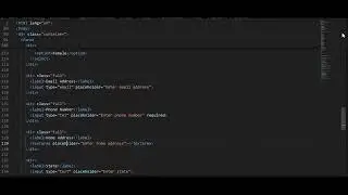 🎓 School Admission Form Website | Full HTML, CSS  Project
