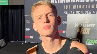 Full Andrei Mikhailovich post-weigh in press conference