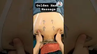 Golden Hands Massage Back Fat #massage #backmassager #shortsyoutube #massageback #backfat