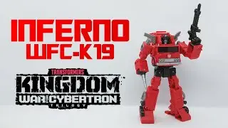 Обзор на TRANSFORMERS KINGDOM - Inferno (WFC-K19)