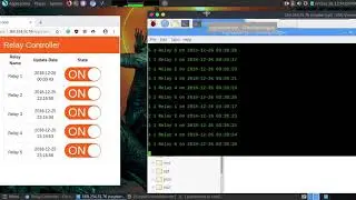 Controlling  appliances from Web IoT Raspberry Pi