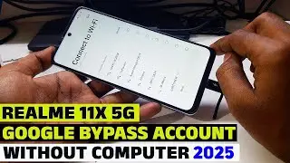 Realme 11x 5G (RMX3785) | Bypass Google Account Without Computer | 2024 Easy Method