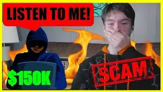 REFUND SCAMMER RAGES As He Tries To Steal $150K From OLD LADY!