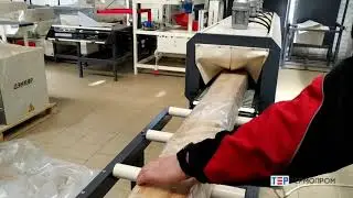 Автоматическая Упаковка бруса в термоусадку - упаковочная машина ТМ-5А