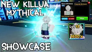 NEW MYTHICAL KILLUA(KIZZUA) SHOWCASE ANIME ADVENTURES | HXH UPDATE 4
