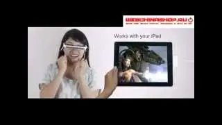 Виртуальный экран видео очки для iPhone, IPAD, Ipod