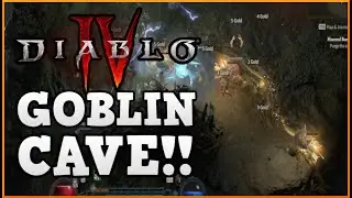 Diablo 4 Goblin Cave!!!!