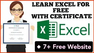 Excel Free Online Courses With Certificate | Excel Free Courses Online With Certificate |