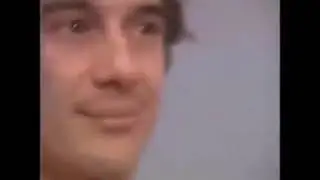 Ayrton Senna na festa de despedida da Honda (1992)