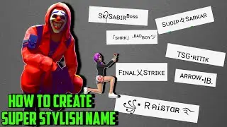 how to change free fire name with stylish font|| how to create own stylish name in Free fire