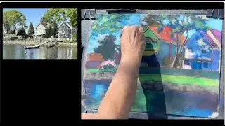 Gardners Wharf Part 2 • Soft Pastel Plein Air Demo