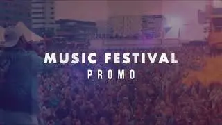 Music Festival Promo Video AE Template - #party #promo #aftereffects #concert #music #video #musical