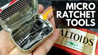 Tiny EDC Ratchet Tools for Survival Tins and EDC Kits | 711L Tools