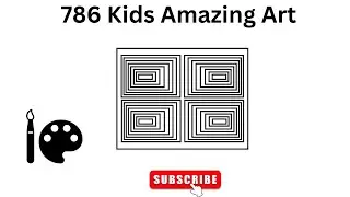 Optical illusion drawing for beginners # illusion drawing easy