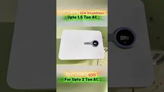 V-Guard iD4 Stabilizer for upto 1.5 ton & V-Guard iD5 Upto 2 ton Inverter AC ✅ 