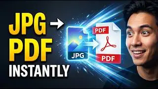 Never Struggle Converting Files Again! FREE AI JPG to PDF in 5 SECONDS