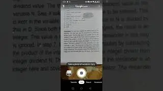 Convert any hard copy document into a Soft copy document using Google Lens 