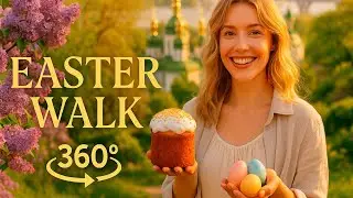 Insta360 X4 Сирень и Пасха в Киеве — 360° весеннее настроение и прогулка