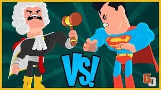 Teeny Titans 2 GO! Figure ● СУД СУПЕРМЕНА ● Gameplay