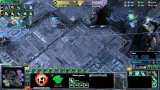 HoTS Showmatch ROOT Sage v VPBenQ Slivko G1 Starcraft 2 Pughy
