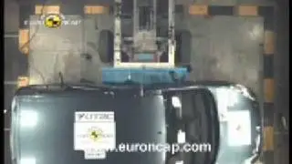 Краш-тест Citroen Berlingo от EuroNCAP. Боковой удар