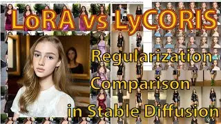 LoRA vs LyCORIS and Regularization comparisons in Kohya ss | stable diffusion person training Part 2