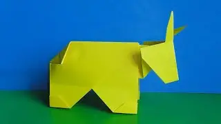 Origami paper donkey// How to make an origami donkey // Origami donkey