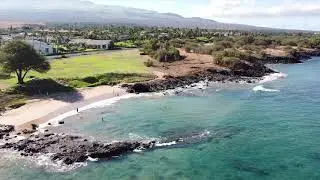 Kamaole Beach Park - Beach Scene - by DJI Drone