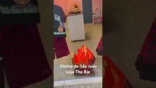 VITRINE DE SÃO JOÃO #vitrinedaloja #empreendedorismo #lojainfantil #lojademaquiagem #empreendedora