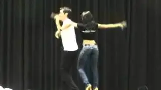 Oliver and Luda - Teaching a new sequence =)
