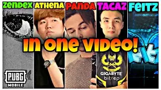 PUBG Mobile Funny & WTF Moments 😂 Starring @Panda. @ATHENA0829 @Feitzz  @Zendex69 IN ONE VIDEO