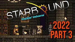 Starbound 2022 Frackin' Universe Part 3 - Meeting King Mechus