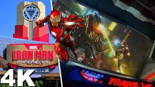 Iron Man Experience [On-Ride with Queue 4K POV] - Hong Kong Disneyland