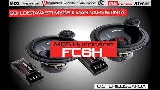 MDS Hurricane FC6H 6.5" erillissarja