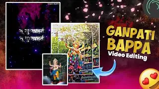 Ganpati Bappa Video Editing | 19 September Ending | Bappa Video Editing | Ganpati Bappa Status❤️