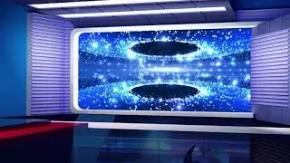 Awesome Virtual Studio Set, TV Studio Background, 