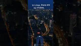 In #Linux were was no viruses 🦠 #sysadmin #viral